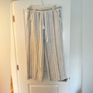 Jolt Black and White Patterned Pants